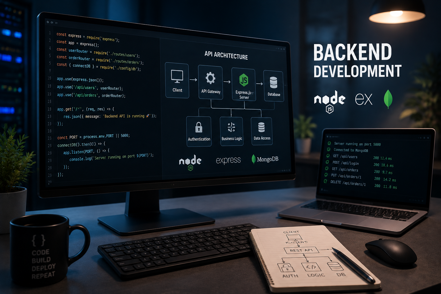 Backend Development - Asia Tech World technology stack
