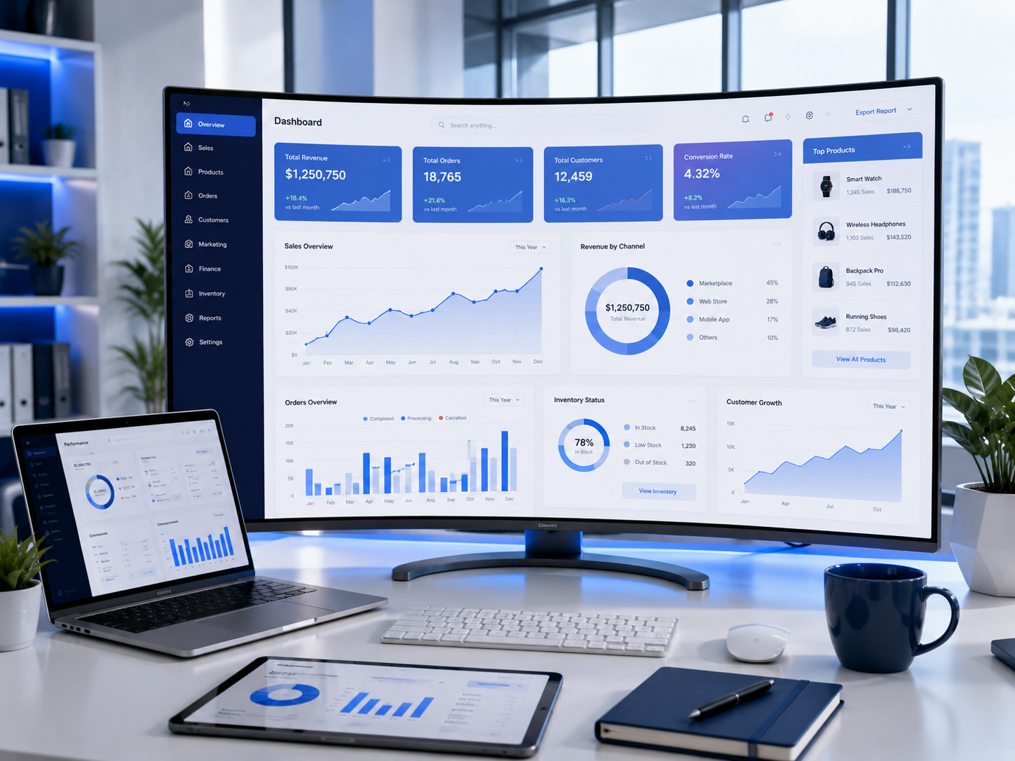 Marketplace Analytics Dashboard
